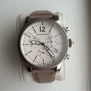 Burberry Leather Wrist Watch